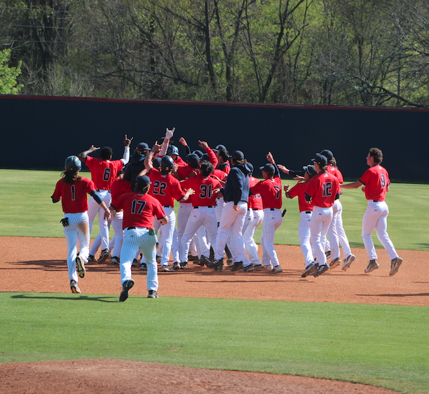 Baseball spring break action Northeast Texas Community College